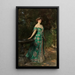 Retrato de Millicent Leveson-Gower, duquesa de Sutherland 1867-1955 - John Singer Sargent — cuadro enmarcado en la pared