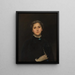 Retrato de la Sra. Raphael Pumpelly - John Singer Sargent — cuadro enmarcado en la pared