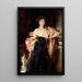 Retrato de Helen Vincent, condesa de Abernon - John Singer Sargent — cuadro enmarcado en la pared