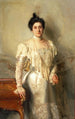 retrato de la Sra. Asher B Wertheimer - John Singer Sargent — vista de la obra