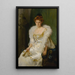 Retrato de la Sra. Charles Beatty Alexander - John Singer Sargent — cuadro enmarcado en la pared