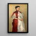 Retrato de la Sra. Robert Harrison - John Singer Sargent — cuadro enmarcado en la pared