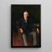 retrato de Woodrow Wilson - John Singer Sargent | Cuadro — cuadro enmarcado en la pared