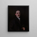 retrato de Sir Hugh Lane - John Singer Sargent — cuadro enmarcado en la pared