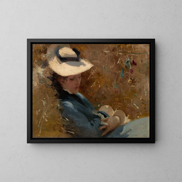 Repos - John Singer Sargent — cuadro enmarcado en la pared