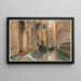 Río di San Salvatore Venecia - John Singer Sargent — cuadro enmarcado en la pared