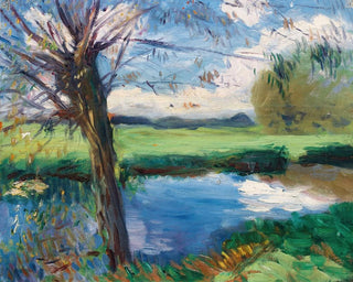 John Singer Sargent - River Bank near Oxford.webp