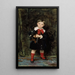 Robert de Cvrieux - John Singer Sargent — cuadro enmarcado en la pared