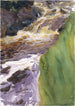 Water Flowing Painting - John Singer Sargent — artwork view