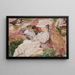 Simplon Sra. Barnard y su hija Dorothy - John Singer Sargent — cuadro enmarcado en la pared