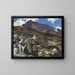 Col du Simplon - John Singer Sargent — cuadro enmarcado en la pared