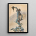 Sketch of Perseus by Cellini - John Singer Sargent — framed artwork on a wall
