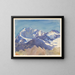 Nieve - John Singer Sargent — cuadro enmarcado en la pared