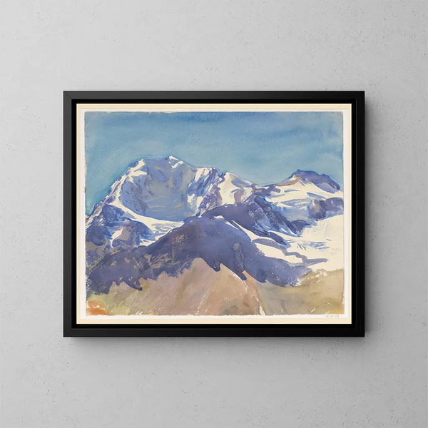 Nieve - John Singer Sargent — cuadro enmarcado en la pared
