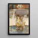 Spanish Fountain Painting - John Singer Sargent — framed artwork on a wall