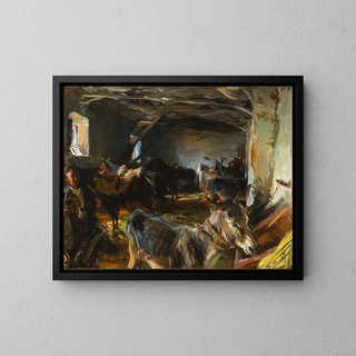 John Singer Sargent - Stable at Cuenca.webp