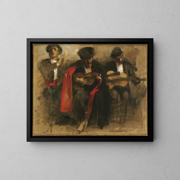 John Singer Sargent - Study for Seated Musicians for El Jaleo.webp