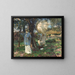 Los bocetadores - John Singer Sargent — cuadro enmarcado en la pared