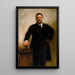 Theodore Roosevelt - John Singer Sargent — cuadro enmarcado en la pared