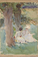 Under the Willows - John Singer Sargent — artwork view