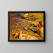 Val d'Aoste, un hombre pescando - John Singer Sargent — cuadro enmarcado en la pared