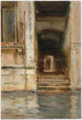 Passage veneciano - John Singer Sargent — vista de la obra