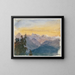 View from Mount Pilatus - John Singer Sargent — framed artwork on a wall
