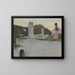View of Capri - John Singer Sargent — framed artwork on a wall