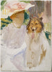 Woman with collie - John Singer Sargent — artwork view