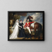 Coronel William Fitch y sus hermanas Sarah y Ann Fitch - John Singleton Copley — cuadro enmarcado en la pared