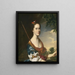 Elizabeth Gray Otis Mme Samuel Alleyne Otis - John Singleton Copley — cuadro enmarcado en la pared