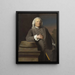 Epes Sargent - John Singleton Copley — cuadro enmarcado en la pared