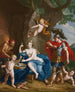 Marte, Venus y Vulcano, La Forja de Vulcano - John Singleton Copley — vista de la obra