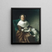 Mme Sylvanus Bourne - John Singleton Copley — framed artwork on a wall