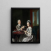retrato de M. y Mme Thomas Mifflin - John Singleton Copley — cuadro enmarcado en la pared