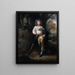 Richard Heber - John Singleton Copley — cuadro enmarcado en la pared