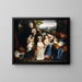 La familia Copley - John Singleton Copley — cuadro enmarcado en la pared