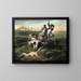 Watson y el tiburón - John Singleton Copley — cuadro enmarcado en la pared