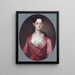 Hannah Pemberton - John Smibert — cuadro enmarcado en la pared