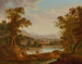 Paisaje extendido con figuras y animales - John Smith de Chichester — vista de la obra