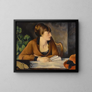 John Theodore Johnson - Portrait of Mary Johnson.webp