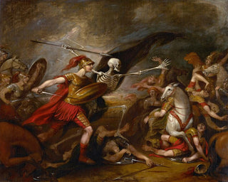 John Trumbull - Joshua at the Battle of Ai  Attended by Death.webp