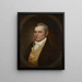 Portrait of a Man - John Trumbull — framed artwork on a wall