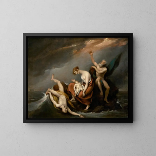 John Trumbull - The Last Family Who Perished in the Deluge Genesis 7424.webp