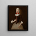 Joven muchacha morava - John Valentine Haidt — cuadro enmarcado en la pared