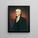Egbert Benson - John Vanderlyn — cuadro enmarcado en la pared