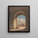 Una arca en Holy Island Northumberland - John Varley — cuadro enmarcado en la pared