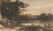 Barnard Castle, condado de Durham - John Varley — vista de la obra
