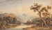 Pont de Beddgelert avec Snowdon au loin - John Varley — artwork view