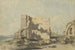 Abbey of Lindisfarne on Holy Island, Northumberland - John Varley — artwork view